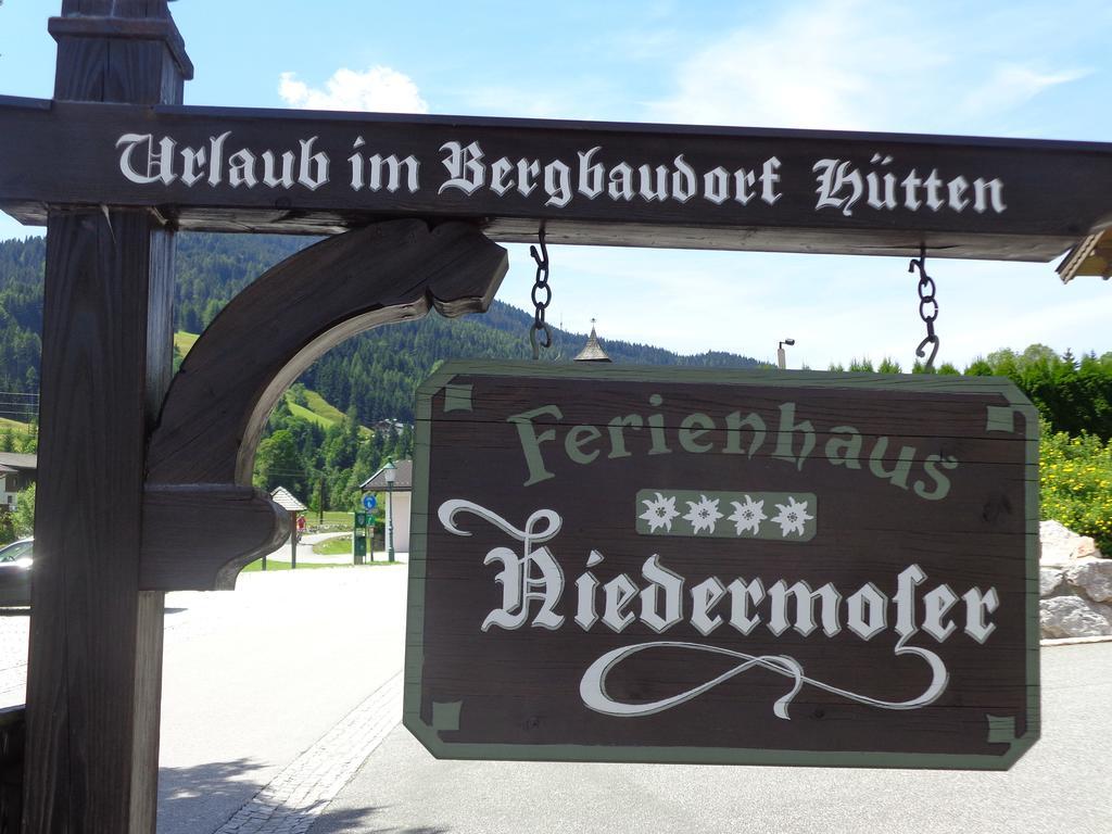 Ferienhaus Niedermoser Leogang Zewnętrze zdjęcie