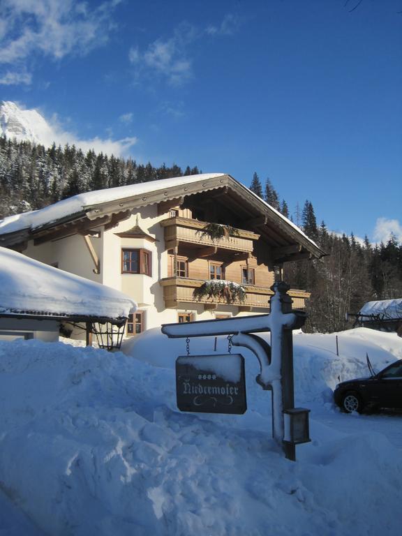 Ferienhaus Niedermoser Leogang Zewnętrze zdjęcie